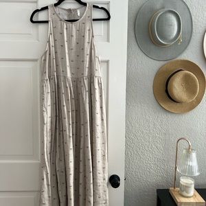 Rylee + Cru Palms dress, EUC, such a beautiful dress and fabric!
